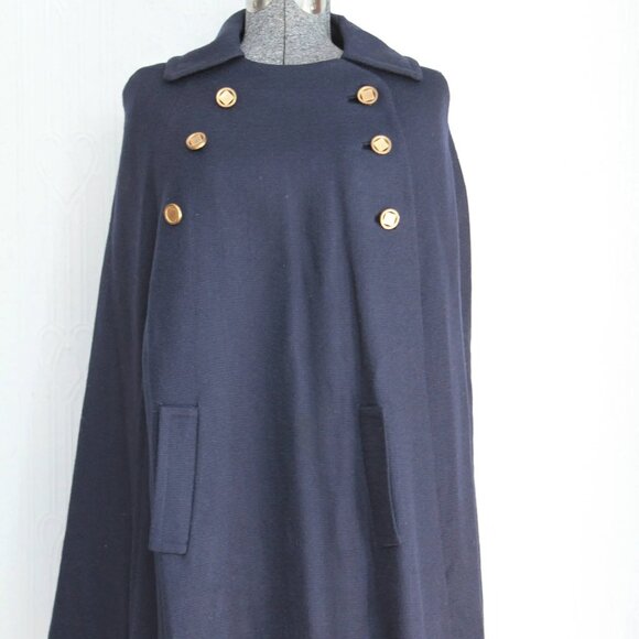 Art Deco 20's 30's wool cape - Picture 1 of 3